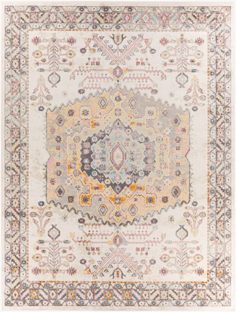 New Mexico Machine Woven Rug, by Surya, 10'2.05" length x 7'10.49" width
