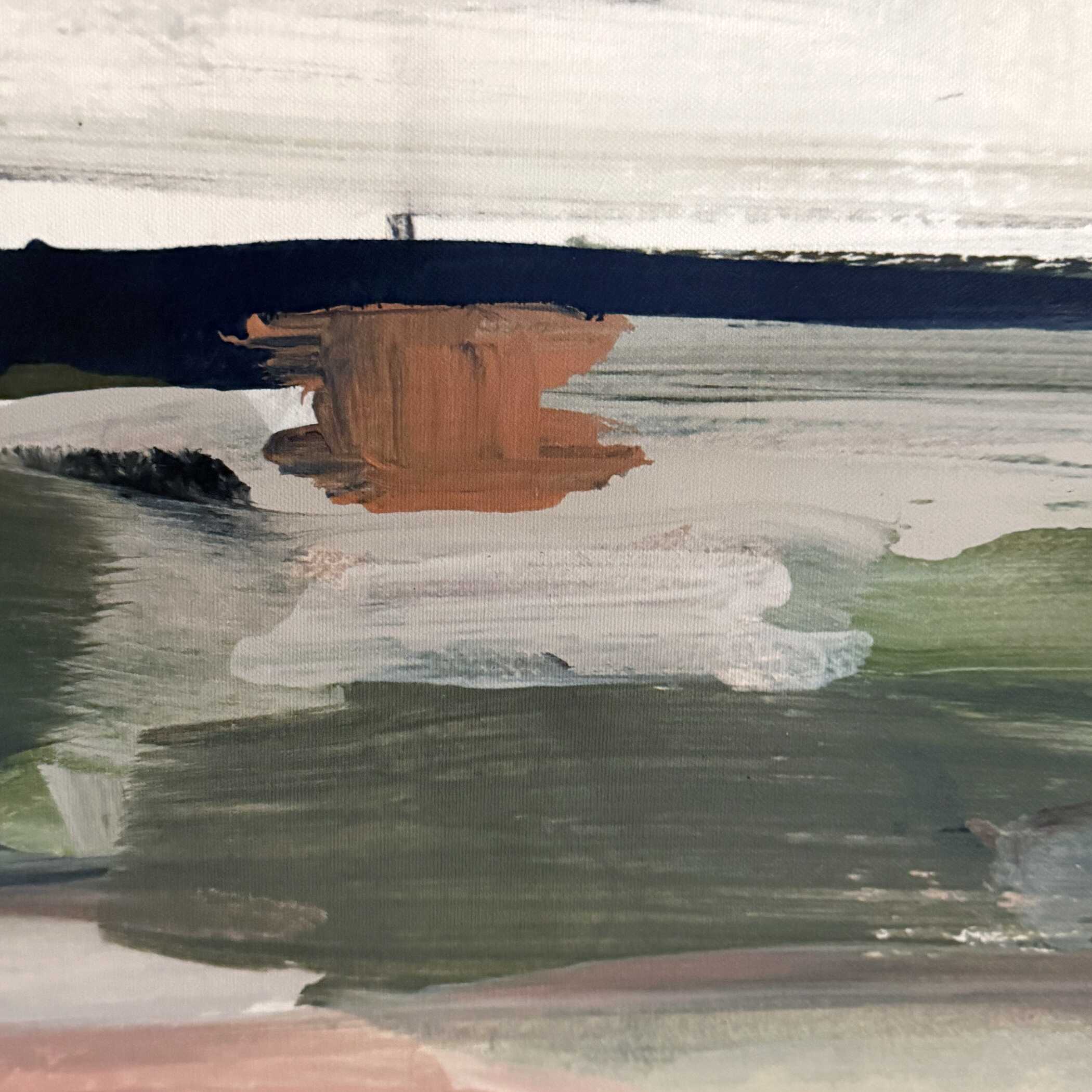 Just Peaking Framed Abstract Prints Set/2, Painting by Uttermost, 25.5" width x 31.5" height x 2" depth View 4