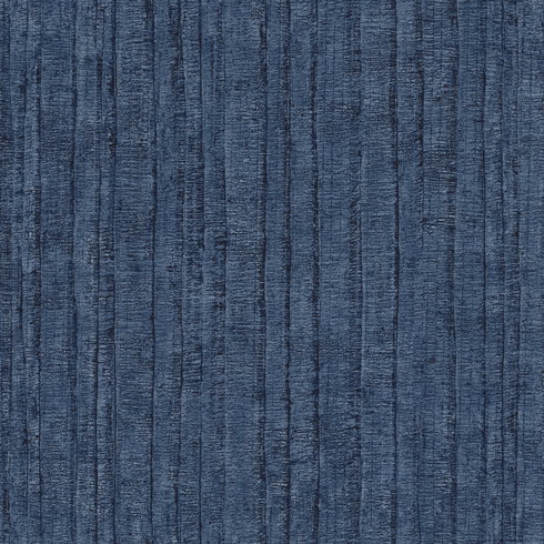 Crackled Stria Texture Navy Peel & Stick Wallpaper