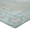 Kai Alessia Overdyed Hand-Knotted Blue/Beige Area Rug thumbnail 2