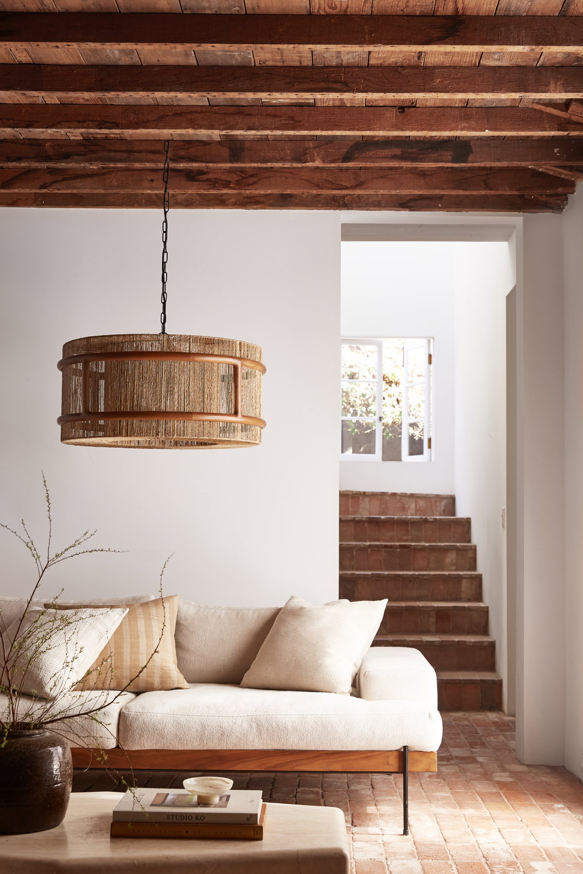 Noa Chandelier, by Woven, 13.75" height x 30" diameter View 1