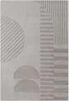 Mystique Handmade Rug, by Surya, 1'6" length x 1'6" width thumbnail
