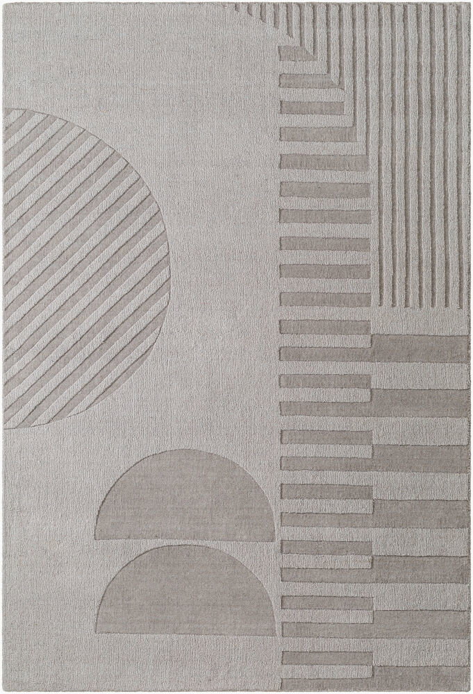 Mystique Handmade Rug, by Surya, 1'6" length x 1'6" width