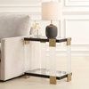 Bendena Modern Side Table, Side & End Table by Uttermost, 25" width x 24" height x 15.5" depth thumbnail 4
