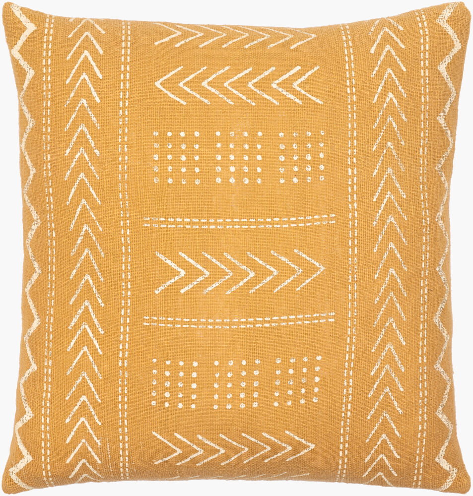 Malian Accent Pillow Down, Decorative Pillow by Surya, 18" length x 18" width