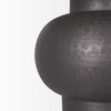 Salaah Black Brushed Metal with Beige Shade Table Lamp thumbnail 6