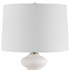 Liora White Table Lamp, by Uttermost, 16" width x 26.25" height x 16" depth thumbnail 6