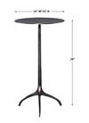 Beacon Industrial Accent Table, Side & End Table by Uttermost, 14" width x 25" height x 14" depth thumbnail 3