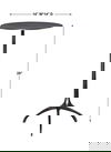 Beacon Industrial Accent Table thumbnail 2