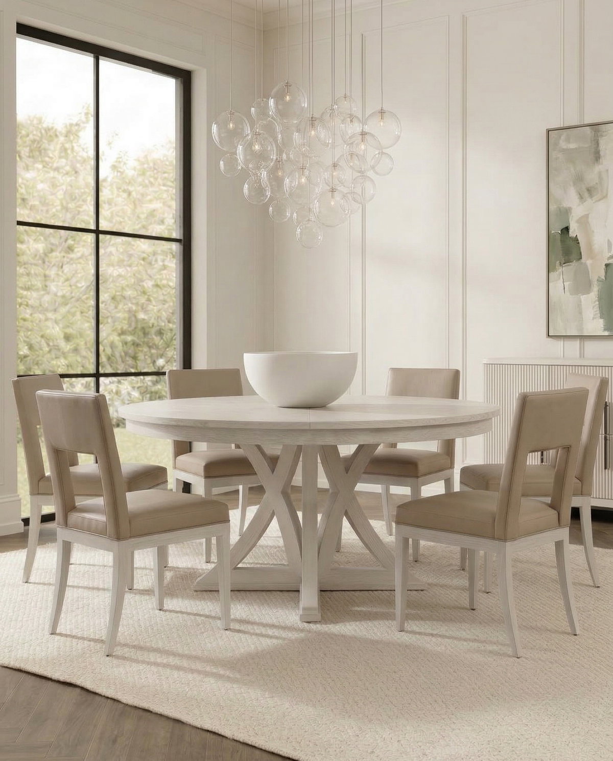 Solace Chair, by Sarreid, 2' length x 1'6" width x 3' height View 14