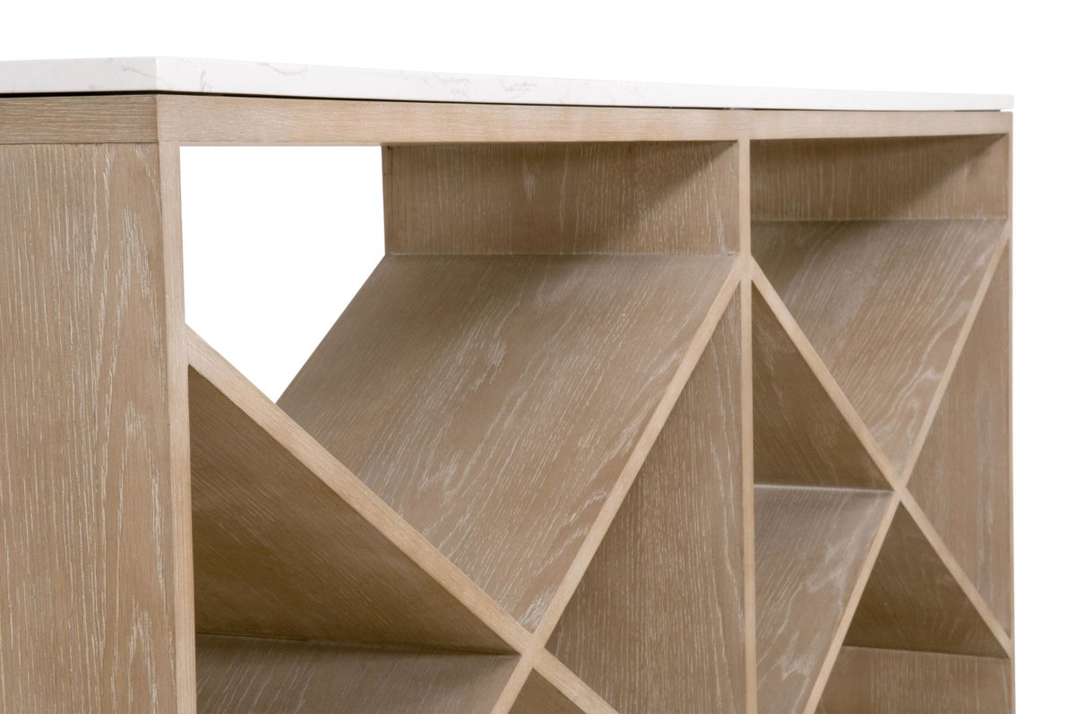 Cellar Console Table, by Essentials for Living, 71" width x 31.5" height x 13.75" depth View 5