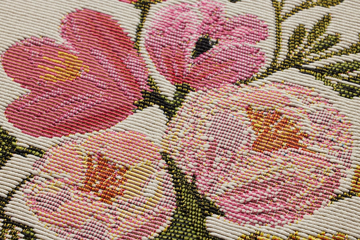 Rifle Paper Co. x Loloi Rose Botanical Wall Art, Wall Hanging, 21" length x 22" width View 5
