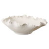 Blossom Short Off-white Bowl, Decorative by Uttermost, 16.75" width x 4.5" height x 12" depth thumbnail 5