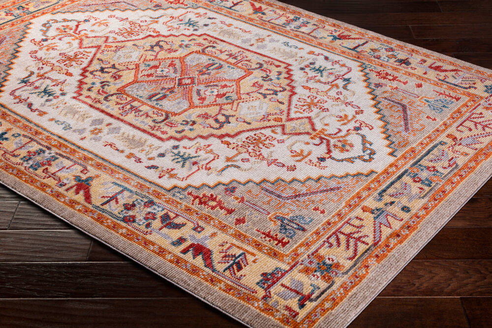 Patina Machine Woven Rug, by Surya, 3' length x 2' width