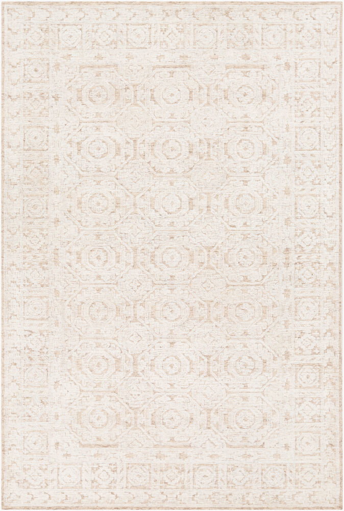Louvre Handmade Rug, by Surya, 7'6" length x 5' width