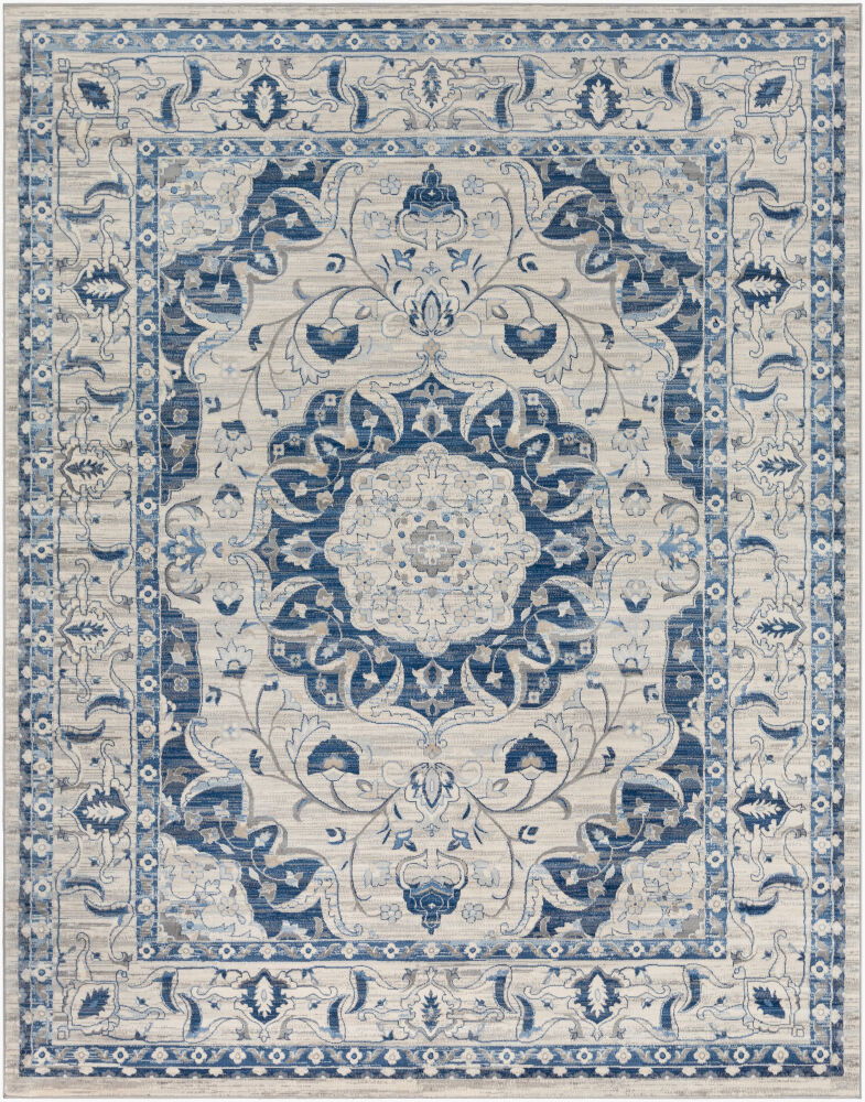 Monaco Machine Woven Rug, by Surya, 2'11.43" length x 1'11.62" width