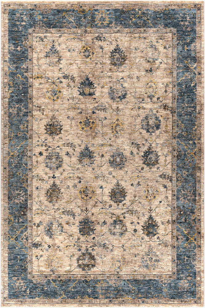Mirabel Machine Woven Rug, by Surya, 9'6.17" length x 6'6.74" width