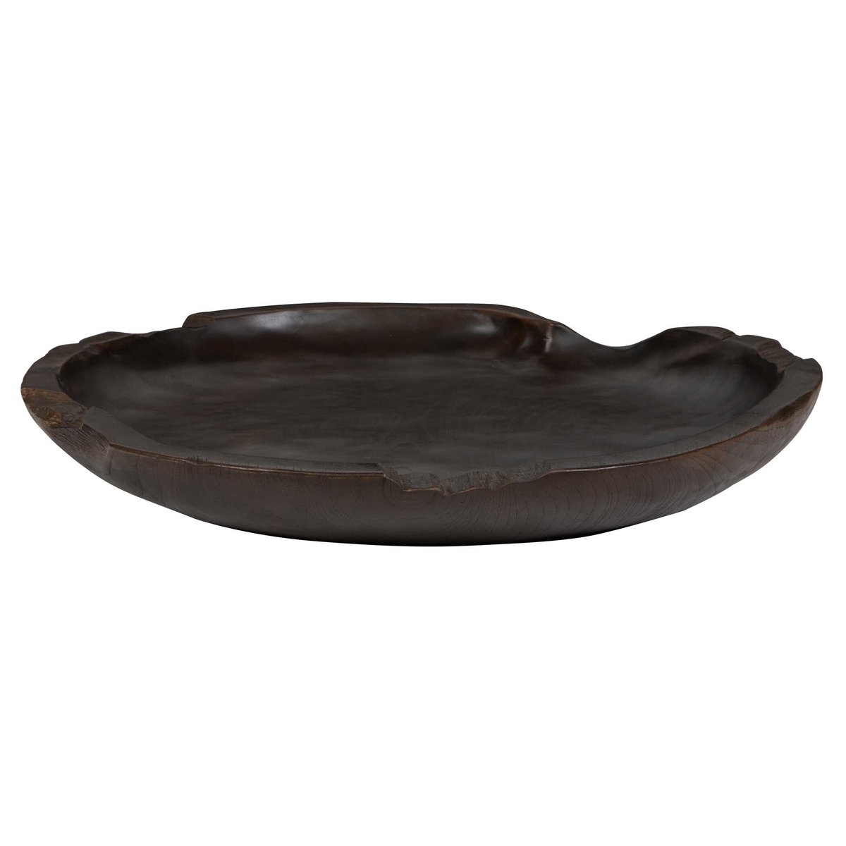 Nature's Edge Bowl, Decorative Tray by Uttermost, 20" width x 2.75" height x 20" depth View 6