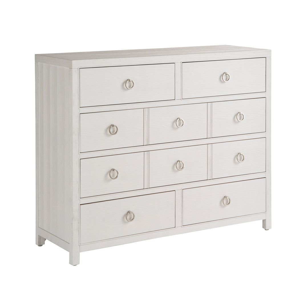 Pacific Grove 6 - Drawer Solid Wood Dresser, by Universal Furniture, 54" width x 44" height x 19" depth View 1