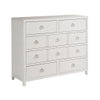 Pacific Grove 6 - Drawer Solid Wood Dresser, by Universal Furniture, 54" width x 44" height x 19" depth thumbnail 1
