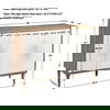 Dani 4 Door White Cabinet thumbnail 2