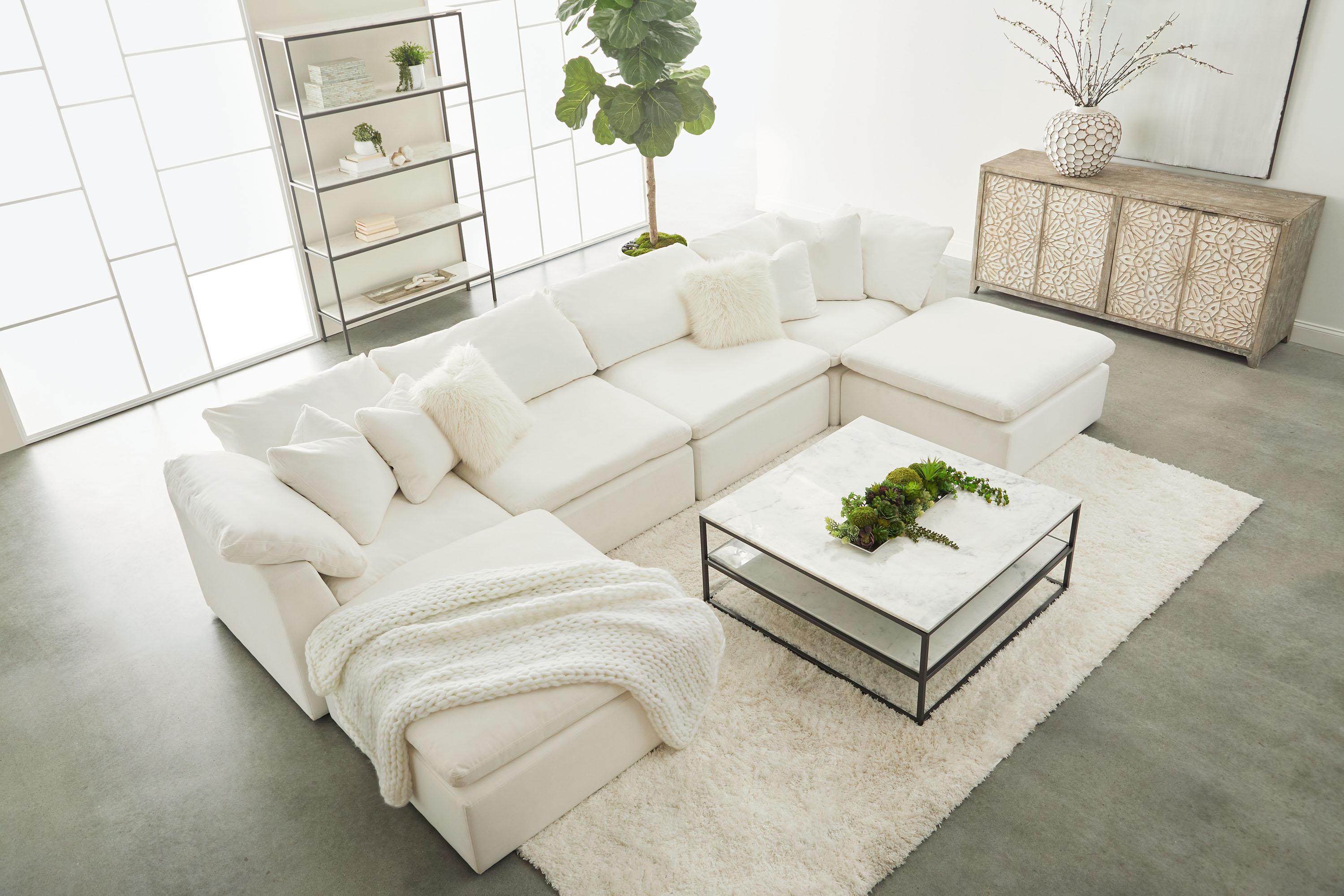 Sky Modular Ottoman, Seating by Essentials for Living, 39.5" width x 21.5" height x 39.5" depth View 15