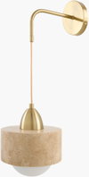 Marzia Wall Sconce, by Surya, 5" length x 5" width x 8" height thumbnail