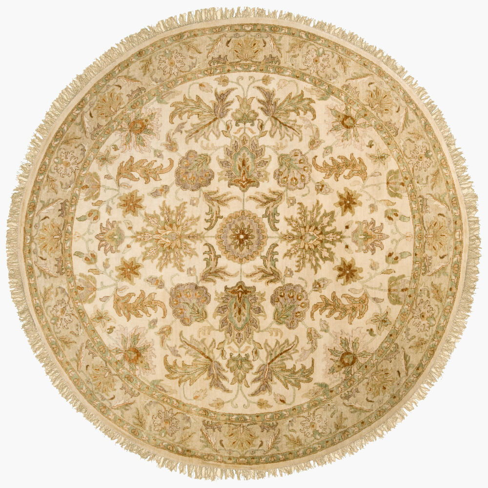 Timeless Handmade Rug, by Surya, 8' length x 8' width