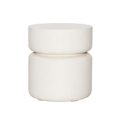 Ysabel Side Table White
