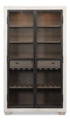 Vineyards Bar Cabinet, Shelving & Bookcase by Sarreid, 48" length x 18" width x 83" height thumbnail 2