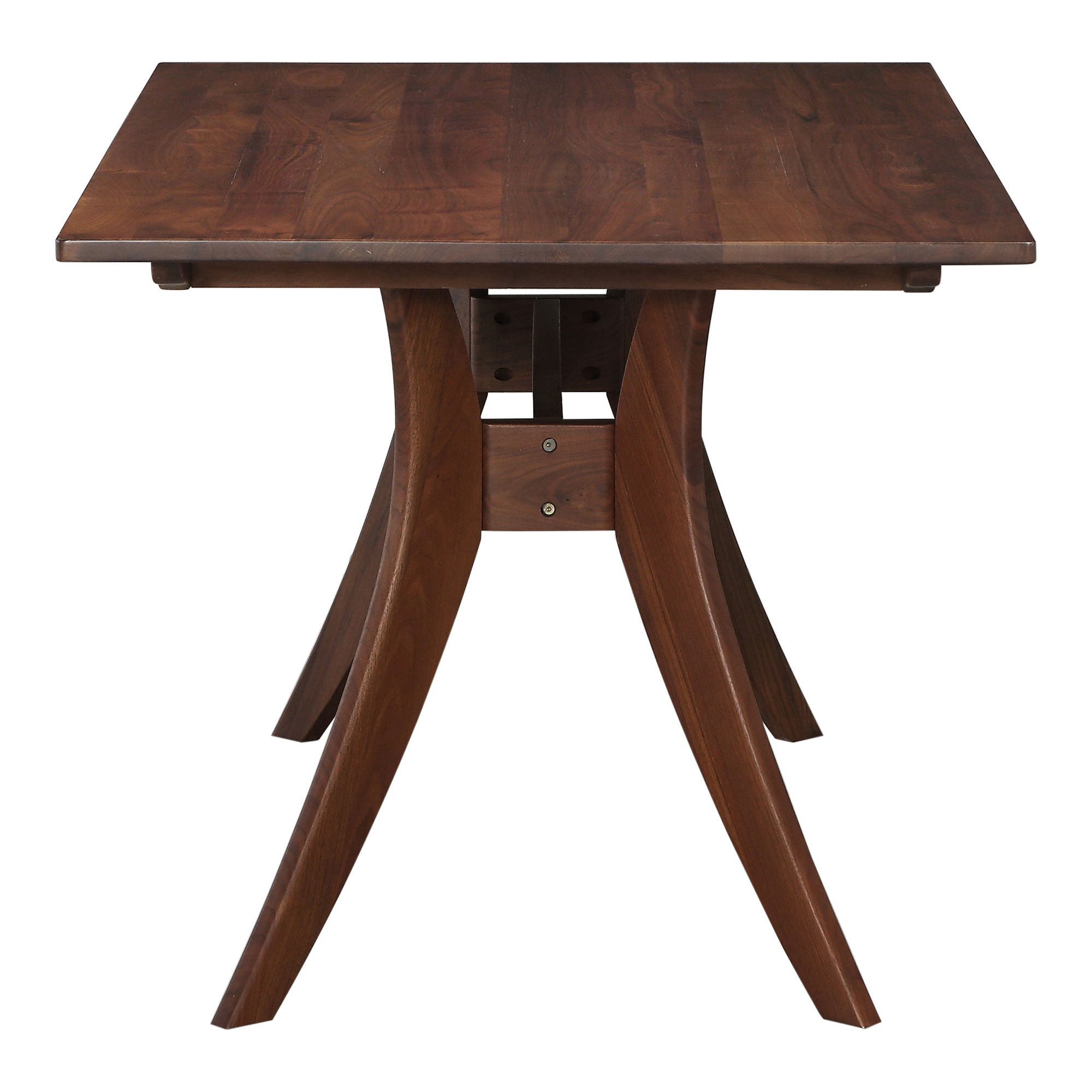 Florence Small Dining Table Brown, by Moe's Home, 63" width x 30" height x 33.5" depth View 4
