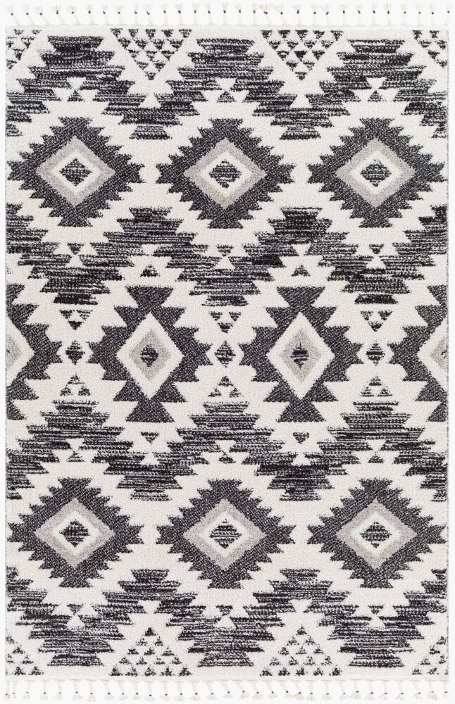 Valencia Machine Woven Rug, by Surya, 1'3.75" length x 1'3.75" width