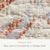 Chris Loves Julia x Loloi Rosemarie Rug, 1'6" length x 1'6" width thumbnail 4