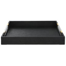 Online Designer Other Wessex Black Shagreen Tray