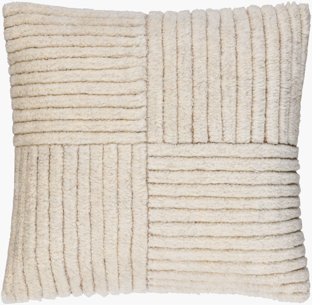 Tunisia Accent Pillow Down, Decorative Pillow by Surya, 18" length x 18" width