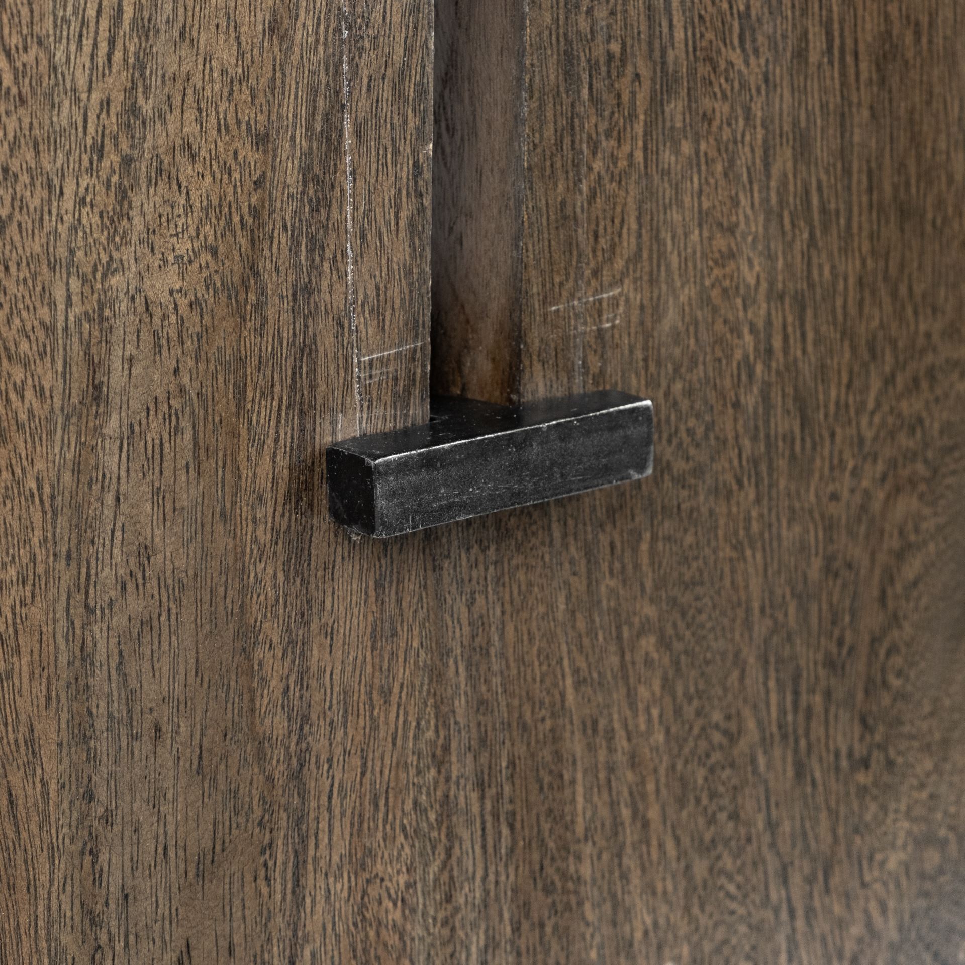 Ledger II 70L x 17W x 30H Live-Edge Wooden Brown Console Table, by Mercana, 70" length x 17" width x 30" height View 7