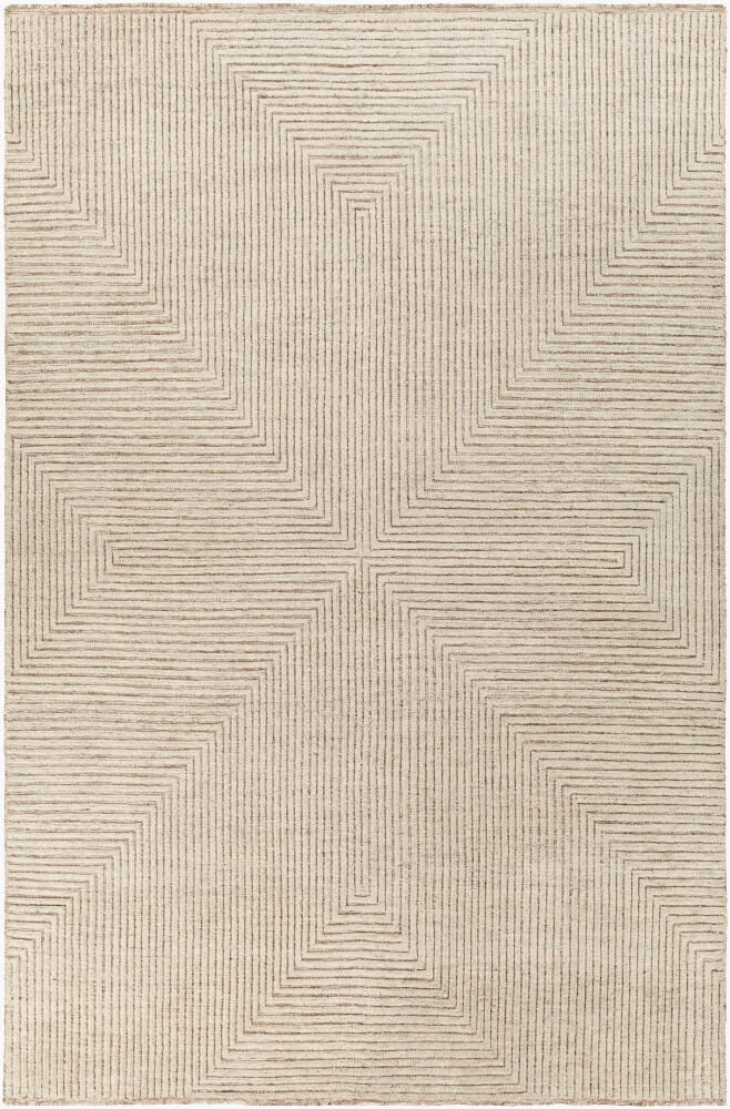 Tunus Handmade Rug, by Surya, 9' length x 6' width
