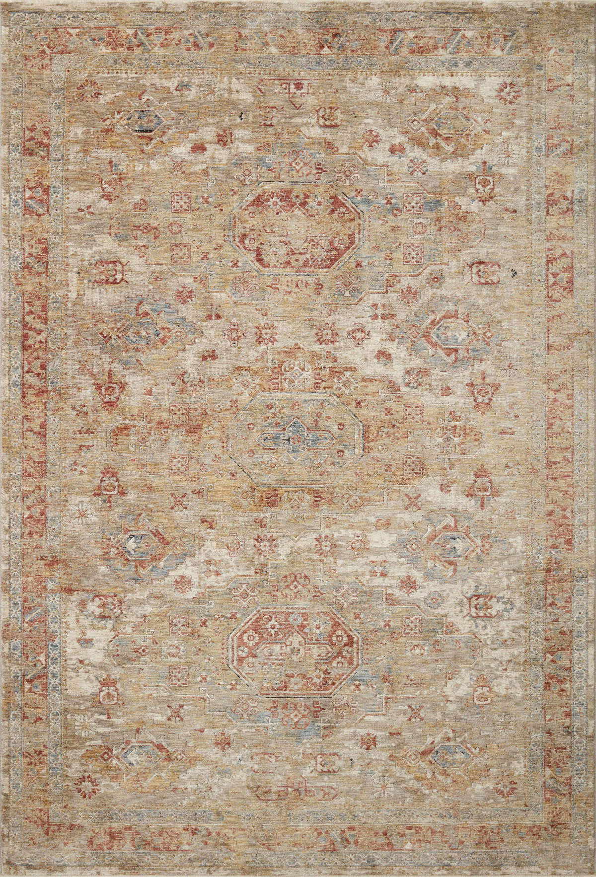 Loloi Gaia Rug, 2'6" length x 10' width View 1