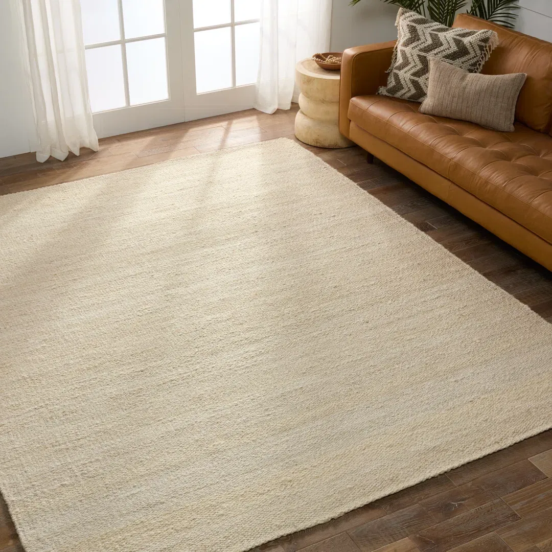 Naturals Tobago Handmade Jute/Sisal Egret Area Rug large image 