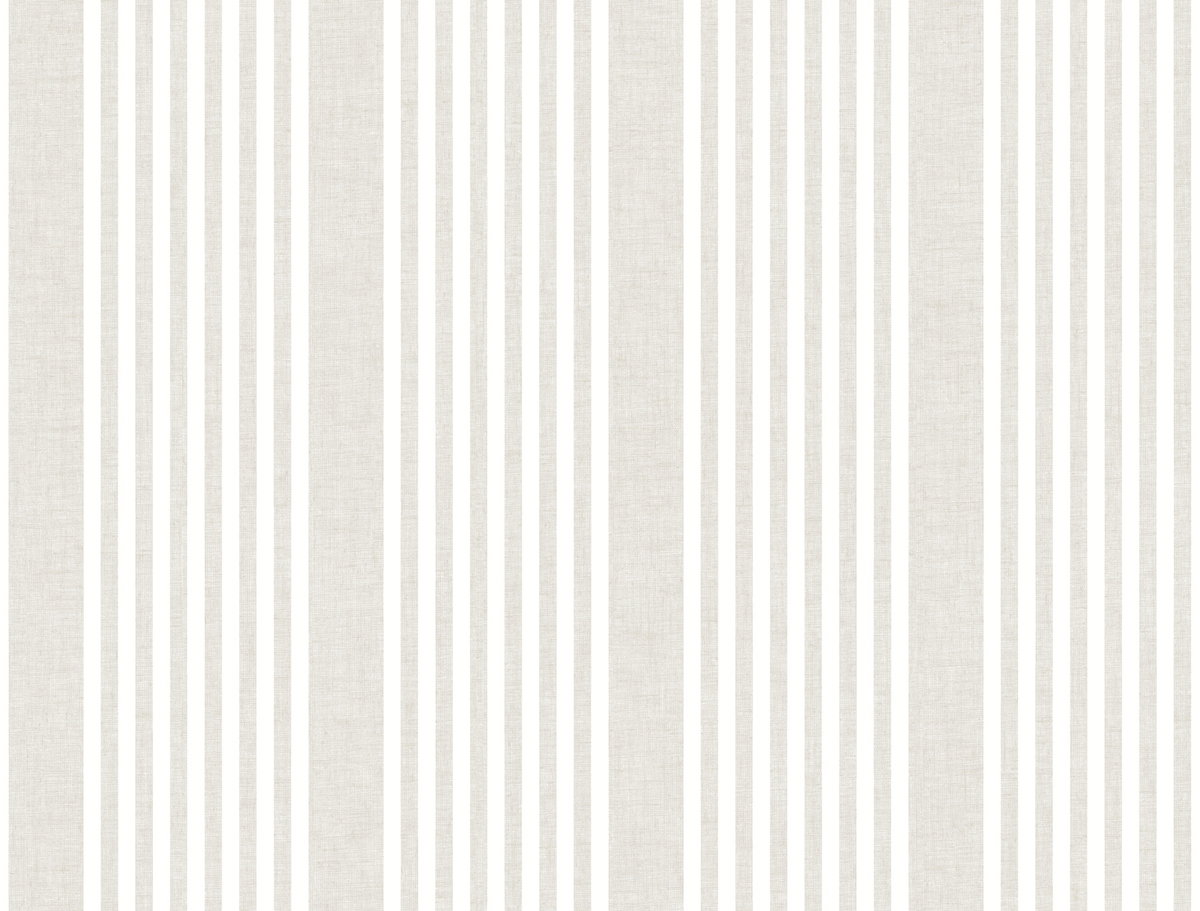 French Linen Stripe Soft Linen Wallpaper, by York Wall, 27' length x 2'3" width x 0.02" depth