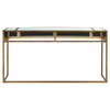 Reflect Mirrored Console Table, by Uttermost, 62" width x 32" height x 14" depth thumbnail 9
