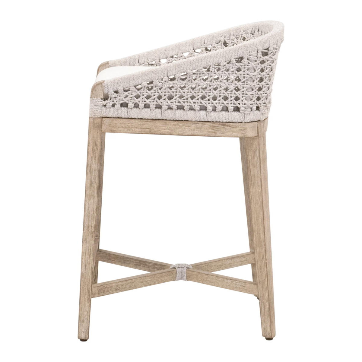 Montecito Counter Stool, Dining Chair by Essentials for Living, 21" width x 32.25" height x 21.5" depth View 3