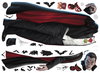Classic Monsters Dracula Giant Wall Decals, by York Wall, 1'4.8" length x 3'0.5" width x 0.02" depth thumbnail