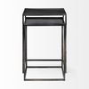 Kasey (Set of 2)  Galvanized Metal Nesting Accent Tables thumbnail 2
