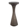 Miko Indoor-Outdoor Bronze Drink Table, Furniture by Uttermost, 10" width x 24" height x 10" depth thumbnail 2