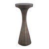 Miko Indoor-Outdoor Bronze Drink Table, Outdoor Table by Uttermost, 10" width x 2' height x 10" depth thumbnail 2