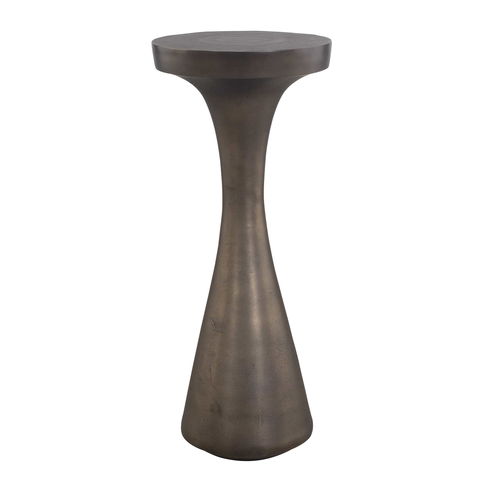 Miko Indoor-Outdoor Bronze Drink Table