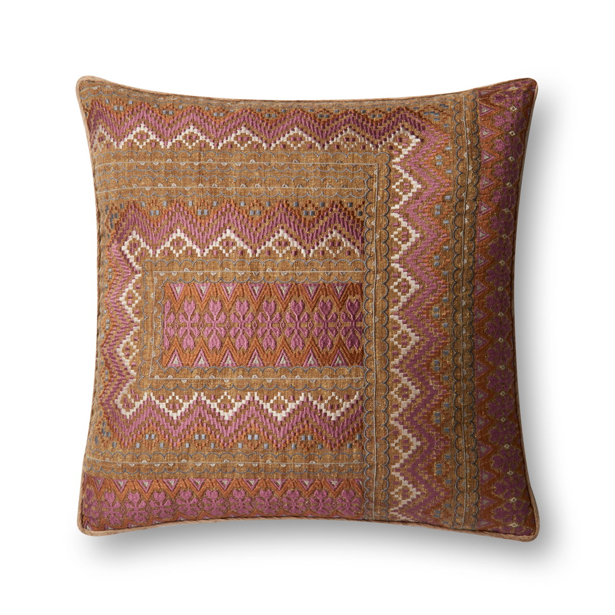 Loloi II Pillows Pillow, Decorative Pillow, 22" length x 22" width