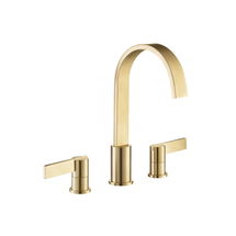 Online Designer Bathroom Three Hole 8" Widespread Two Handle Bathroom Faucet