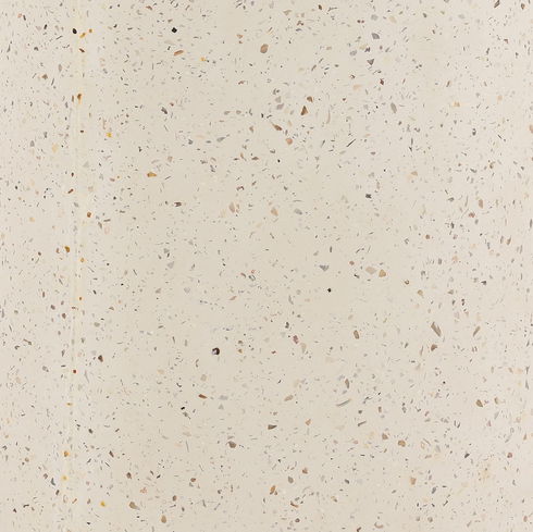 Cove End Table Ivory